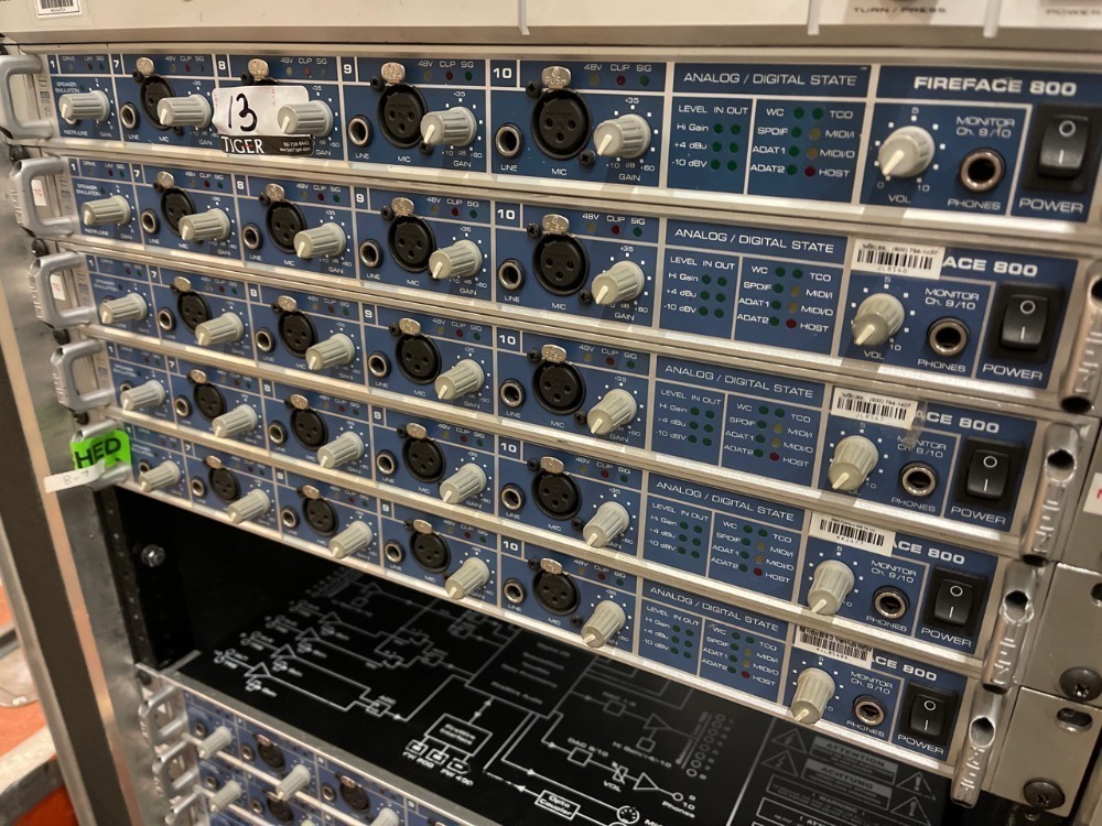 RME Fireface 800 FIrewire Audio Interfaces