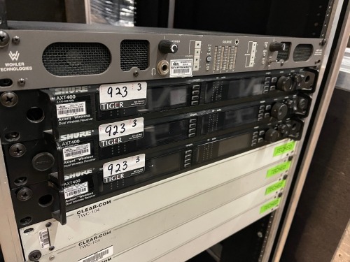 Shure RX 2-Channel Anxient Analog Wireless Receivers