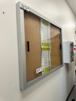 Lot (3) Global Industries Display Cases