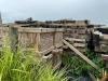 Lot Assorted Sizes & Lengths of Pressure Treated Lumber, 8x8, 4x4, 6x6 - 7
