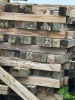 Lot Assorted Sizes & Lengths of Pressure Treated Lumber, 8x8, 4x4, 6x6 - 8