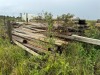 Lot Assorted Sizes & Lengths of Pressure Treated Lumber, 8x8, 4x4, 6x6 - 13