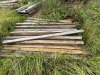 Lot Assorted Sizes & Lengths of Pressure Treated Lumber, 8x8, 4x4, 6x6 - 16