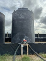 8,400 Gallon Vertical Water Tank