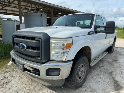 F-250 Pickup Truck, Flex Fuel, FX-4 Off Road, Husky Toolbox, 8' Bed