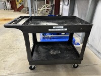 Uline Rolling Work Cart