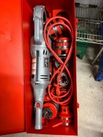 Lot Ridgid Power Drive Pipe Threader