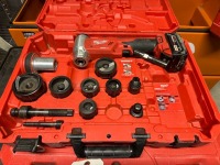 Lot Milwaukee Force Logic Knockout Tool