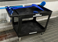 Uline Rolling Work Cart