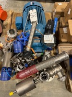 Lot Pallet of Assorted Alfa Laval Parts