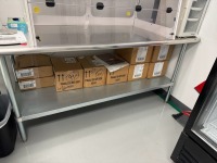 Lot (6) Stainless Steel Tables