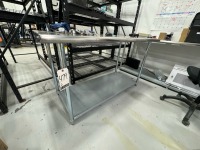 Lot (2) Stainless Steel Tables