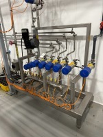 Lot Compressed Air Dispensing Unit Skid