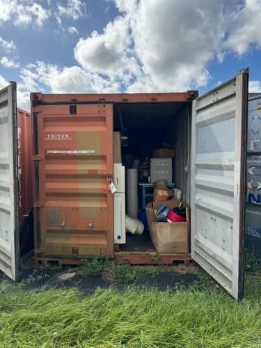 Lot 20' Triton Shipping Container