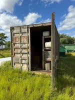 Lot 20' Shipping Container