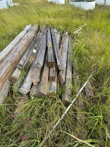 Lot Assorted Pressure Treated Lumber