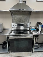 Lot Consisting of Samsung Stainless Steel Electric Stove w/ Hood, Sharp Microwave.....
