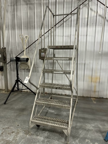 TriArc 6-Step Rolling Platform Ladder