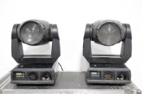 Lot (2) Martin MAC 2000 Wash Moving Head Lights in Wheeled Case