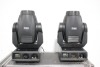 Lot (2) Martin MAC 2000 Wash Moving Head Lights in Wheeled Case - 2