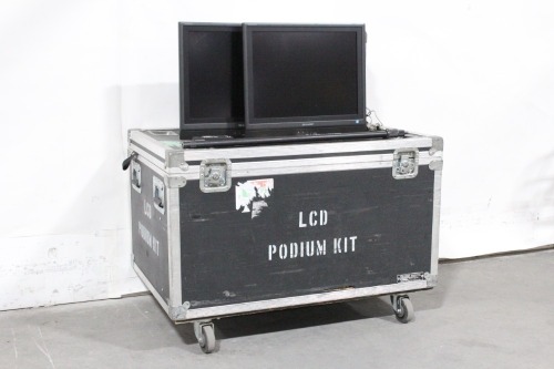 Custom Teleprompter Kit in Wheeled Hard Case