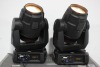 Lot (2) Martin MAC TW1 Wash Lights w/ Wheeled Case