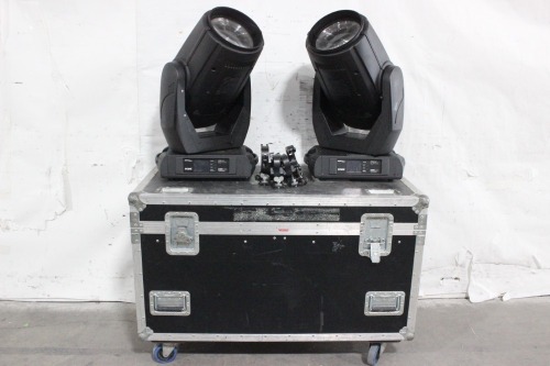 Lot (2) Robe Robin MMX Washbeam w/ Wheeled Case