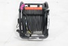 900' FIS Blue 4 Fiber 62.5um TAC Fiber Optic Cable + Cable Reel w/ Pelican 0370 Hard Case - 5