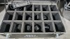 Lot (9) ADJ Mega Flash DMX 800W Strobe Lights in Wheeled Hard Case