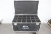 Lot (9) ADJ Mega Flash DMX 800W Strobe Lights in Wheeled Hard Case - 7