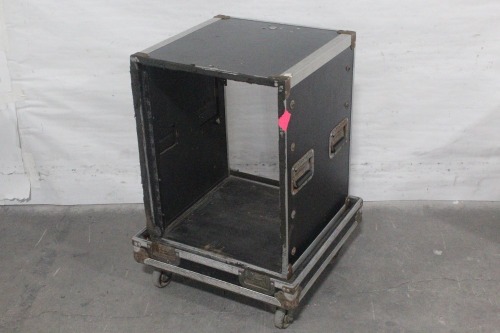 Calzone 14RU Road Case w/ Wheels