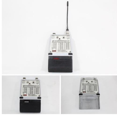 Lot (3) Sennheiser SK50-UHF Mikroport Transmitter HiDyn Plus (674 - 697 MHz)