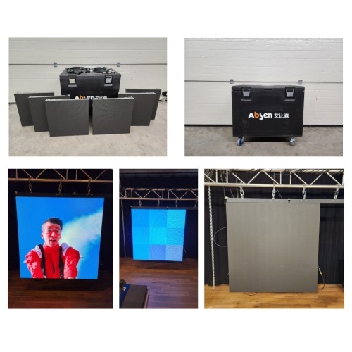 Lot (270) Absen PL2.5 Pro V10 (2.5mm) 500x500mm Curveable Indoor LED Video Wall Turnkey Package w/ Warranty