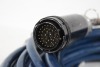 50' Whirlwind W1IM 39-Pin Chassis Mount Male - W1IF 39-Pin Inline Female Crimp Connectors - 3