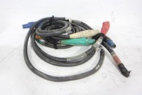 25' - Set of 5 Feeder Cables w/ Bare Ends - Green/White/Red/Blue/Blue