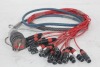 10' Audio Cable - Whirlwind W5IRP 48-Pin MicroMass Inline Crimp Connector to (16) Fan Out XLR 3-Pin Female Connectors