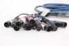 15' Whirlwind W2IF 61-Pin Inline Female Connector- (9) Male (3) Female Fan Out 3-Pin XLR Connectors - 3