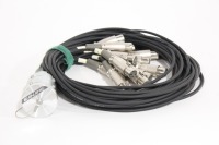 Canare 5' Socapex Breakout Cable w/ 12 Female XLR Connectors