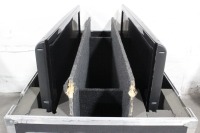 Lot (2) LG 55LD520C-UA 55" 120Hz LCD Commercial Widescreen Integrated Full 1080p HDTV w/ Wheeled Hard Case