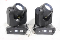 Lot (2) Martin RUSH MH 3 Beam Moving Head Lights (Needs Repair)