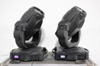 Lot (2) Coemar Infinity Spot XL Moving Stage Lights in Hard Wheeled Case