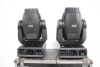 Lot (2) Martin MAC 2000 Wash XB Moving Head Lights in Wheeled Hard Case - 4