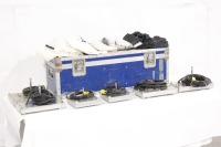 Incomplete Incandescent Lighting Kits w/ (2) 4-Bulb Fixtures, (2) 3-Bulb Fixtures, (2) 1-Bulb Fixtures and Diffusers in Hard Case