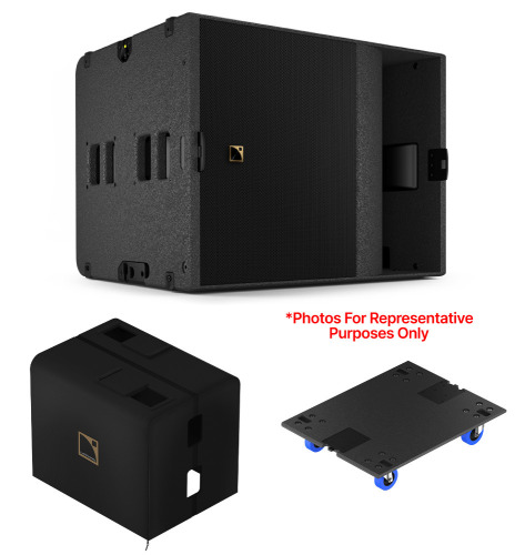 BRAND NEW L-Acoustics KS21 Subwoofer w/ Cart & Cover