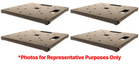 Lot (4) SmartStage TRBSB20B Small Steel Truss Base - for 12"x12" & 16"x16" Box Trusses [BRAND NEW]