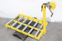 Global Industrial 1200 lbs. Capacity Forklift Battery Transfer Platform w/ Hand Wench