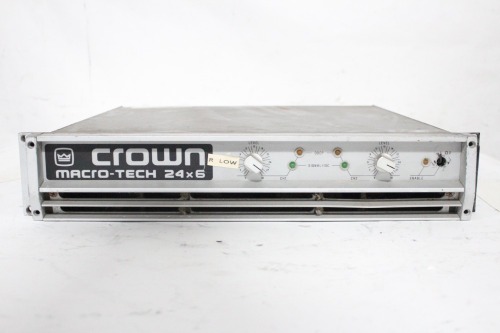 Crown Macro-Tech 24x6 Two-Channel Power Amplifier