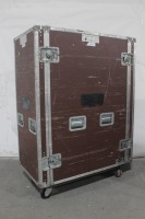 24x43x59 Prewired Video Rolling Kangaroo Rack Case w/ SDI +DVI + HDMI + XLR connectors
