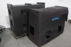 QSC WL218-SW Dual 18-inch Passive Subwoofer w/ Soft Cover and Dolly