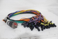 15' - Whirlwind - - Whirlwind W4IRP 176-Pin Mass Inline Crimp Connector to (56) Fanout XLR 3-Pin Conectors